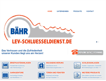 Tablet Screenshot of lev-schluesseldienst.de